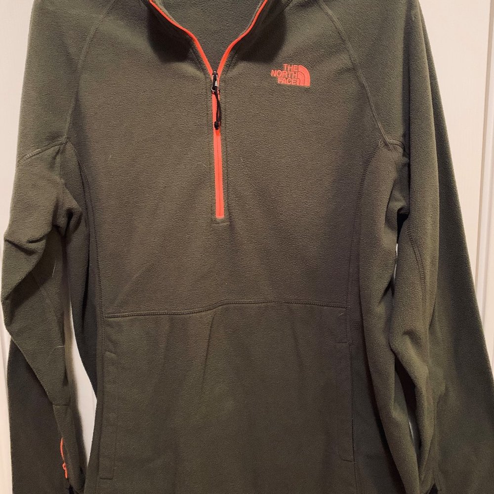 Women's North Face Fleece Half-Zip Pullover